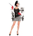 "MAITRESSE DU MAL" (robe avec veste, gants)