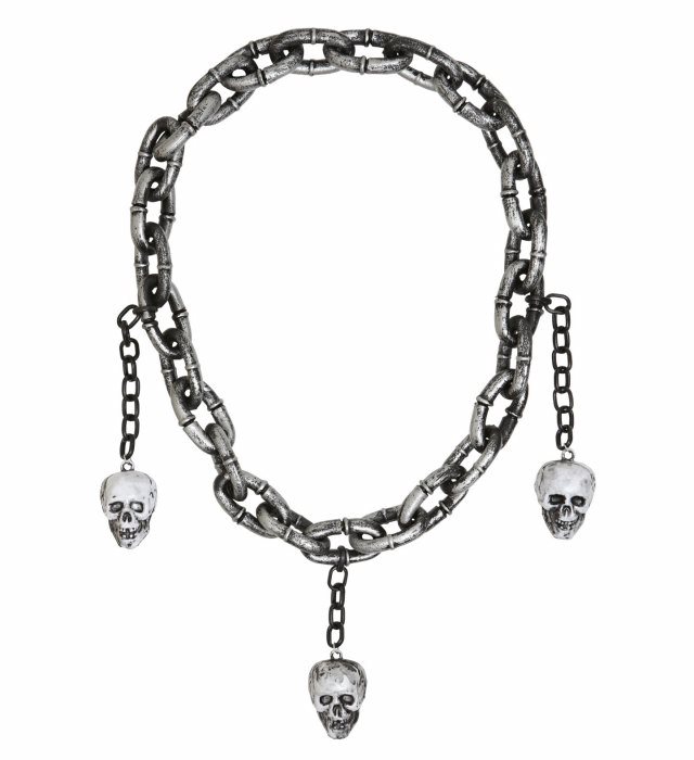 "COLLIER CHAINE AVEC CRANES"