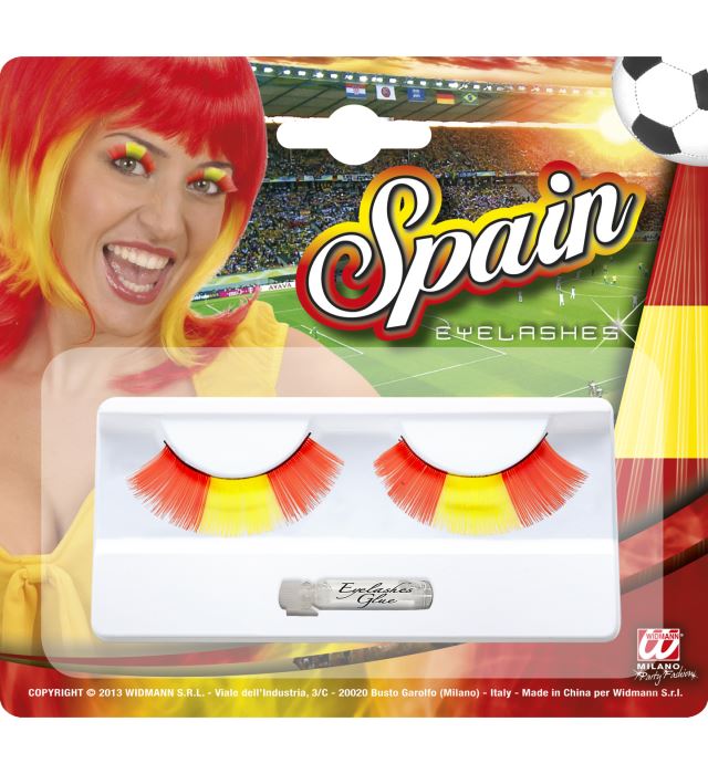 "FAUX CILS Espagne" avec bouteillede colle en verre