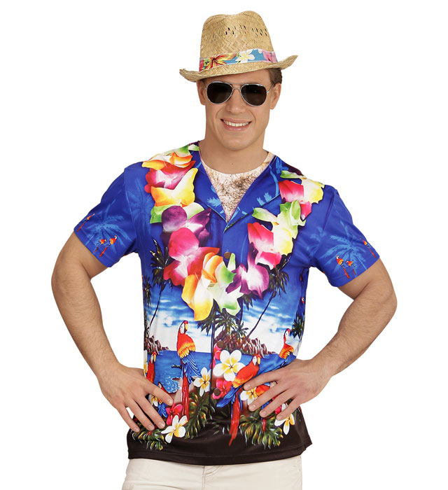 "HAWAIEN" (T-shirt avec impression photoréaliste par sublimation)