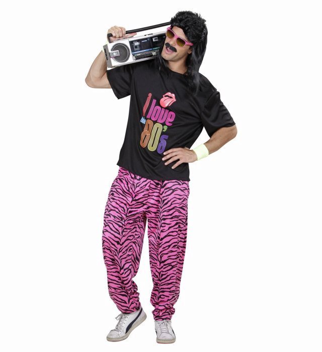 "MODE ANNÉES 80" (T-shirt, pantalon baggy)