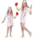 "INFIRMIERE ZOMBIE" (robe, coiffe)