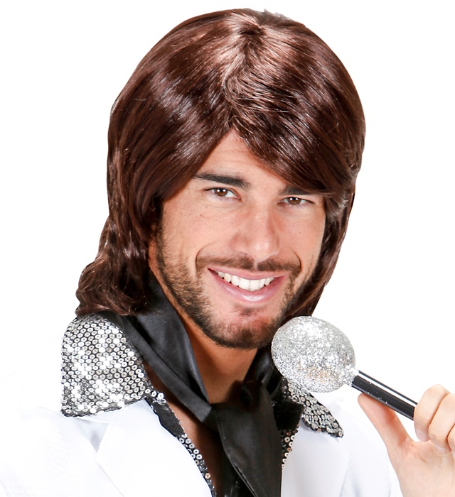 "PERRUQUE 70s POP STAR BENNY" en boîte