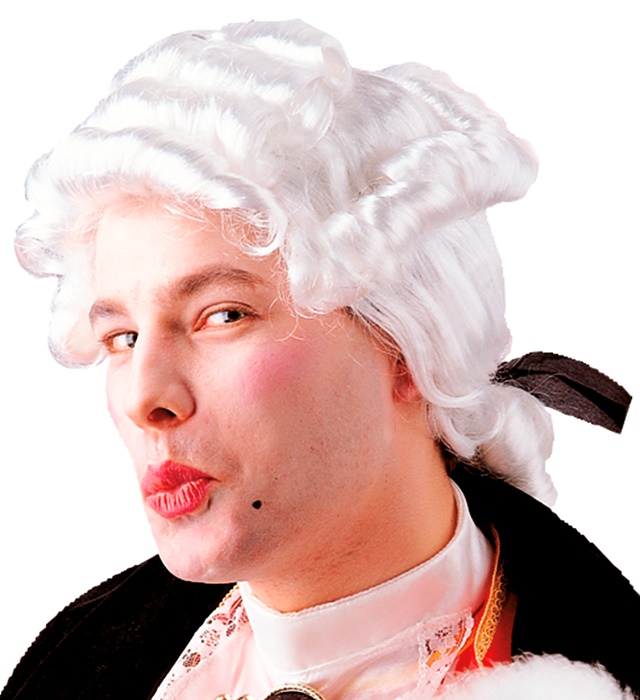 [A6176] "PERRUQUE CASANOVA" en boÎte