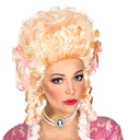 "PERRUQUE FEMME COLONIALE BLONDE" en boîte