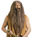 "PERRUQUE BARBARE AVEC BARBE ET MOUSTACHE" en boÎte