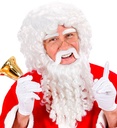 "PERRUQUE PERE-NOEL AVEC BOUCLES, BARBE, MOUSTACHE ET SOURCILS LUXE" en boîte