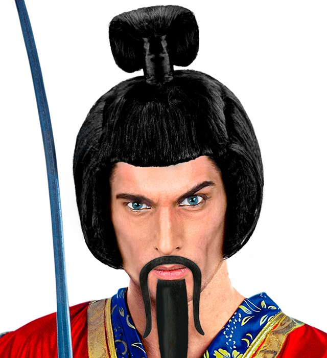 [C6055] "PERRUQUE SAMURAI" en boÎte