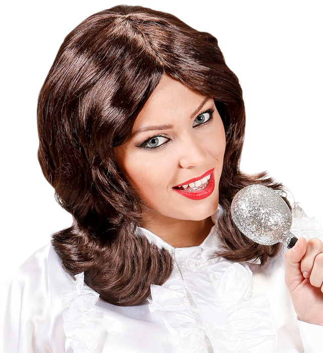"PERRUQUE 70s POP STAR" en boîte