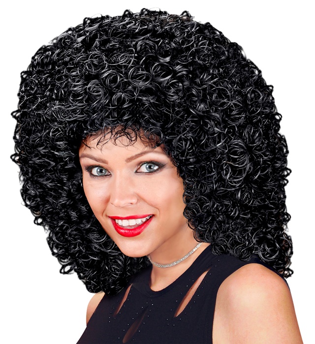 "PERRUQUE GABRIELLE" noire - en boite