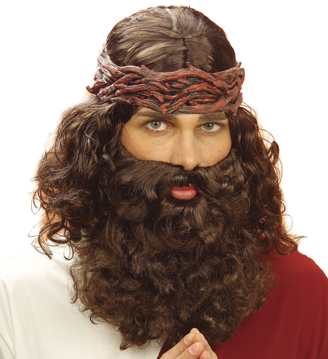 "PERRUQUE PROPHETE AVEC BARBE" en boîte