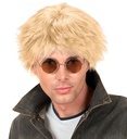 Set de "4 PERRUQUE BEAT" blonde - en boîte
