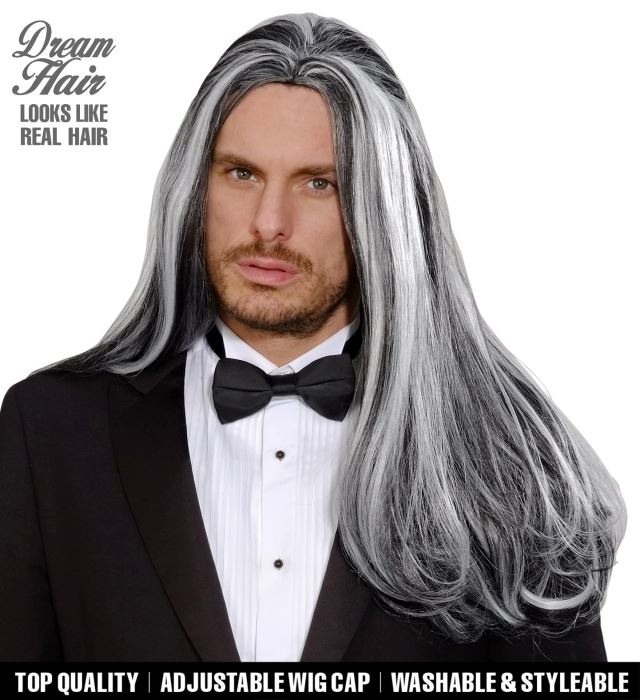 [M9198] "PERRUQUE VAMPIRE VICTORIEN DREAM HAIR" en boite de couleur
