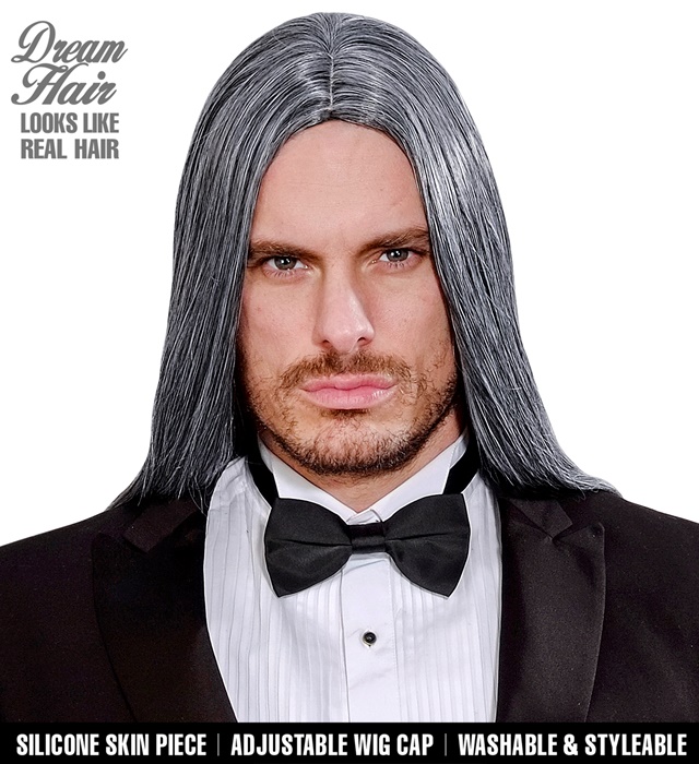 "PERRUQUE VICTOR GRISE DREAM HAIR"en boite de couleur