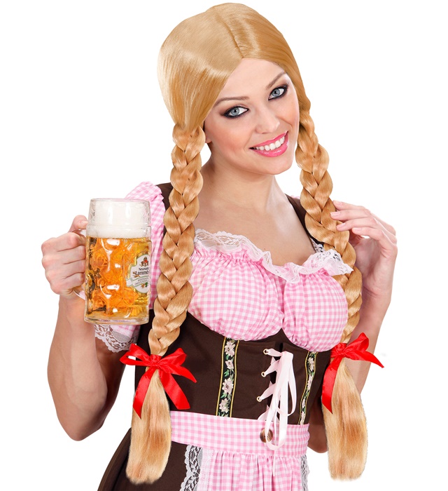 "PERRUQUE GRETEL" blonde - en boite