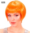 "PERRUQUE RAVE PARTY" neon orange - en boite