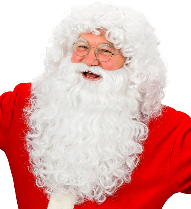 "PERRUQUE PERE-NOEL AVEC BARBE" enboîte