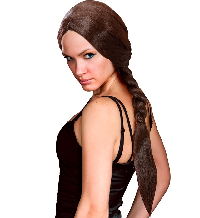 [T0740] "PERRUQUE LARA" brune - en boite