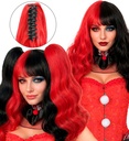 "PERRUQUE ET EXTENSIONS DE CHEVEUX ARLEQUIN" en boite