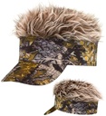 "VISIERE AVEC CHEVEUX PELUCHE CAMOUFLAGE"