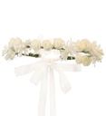 "TIARA FLEURS BLANCHES"