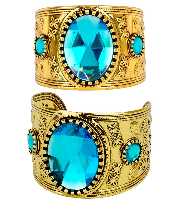 "BRACCIALE ORO CON PIETRA TOPAZIO"