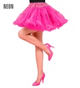 "TUTU ROSE FLUO" (tulle souple superposé