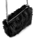"SAC EN PELUCHE LONG NOIR"