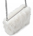 "SAC EN PELUCHE LONG BLANC"