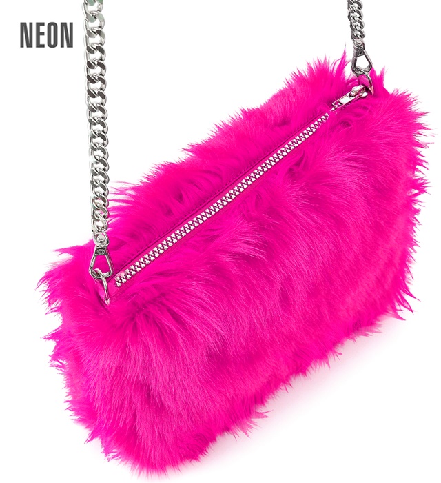 "SAC EN PELUCHE LONG ROSE"