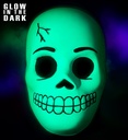 "MASQUE TETE DE MORT EVA PHOSPHORESCENT"