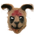 "MASQUE LAPIN EFFRAYANT PLASTIQUE ET TISSU"