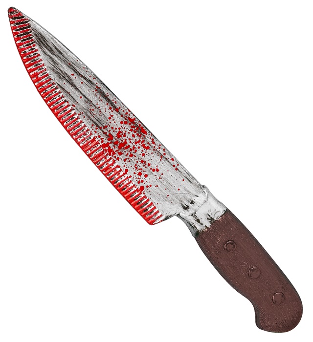 "COUTEAU SANGLANT" 30 cm