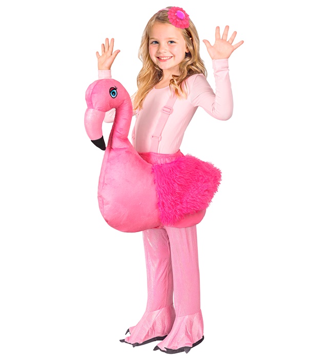 [45428] "FLAMINGO" (costume avec bretelles réglables, coiffe)