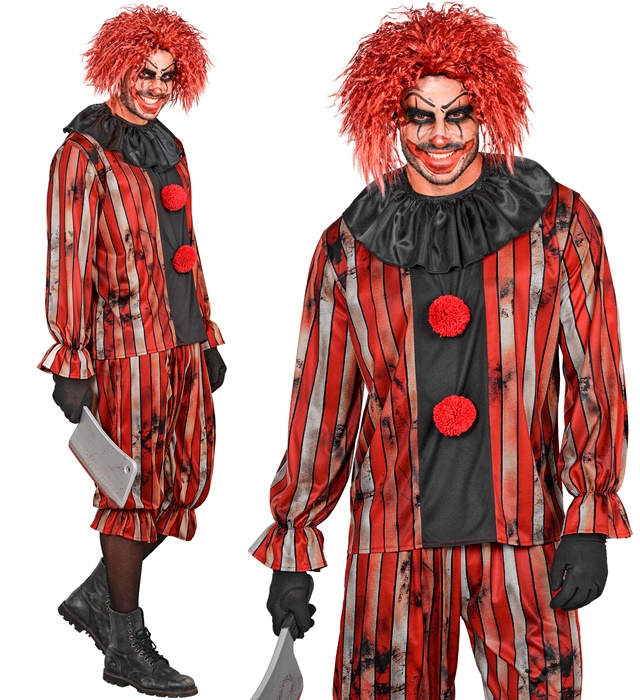 "CLOWN MALÉFIQUE" (veste avec gorget, pantalon)