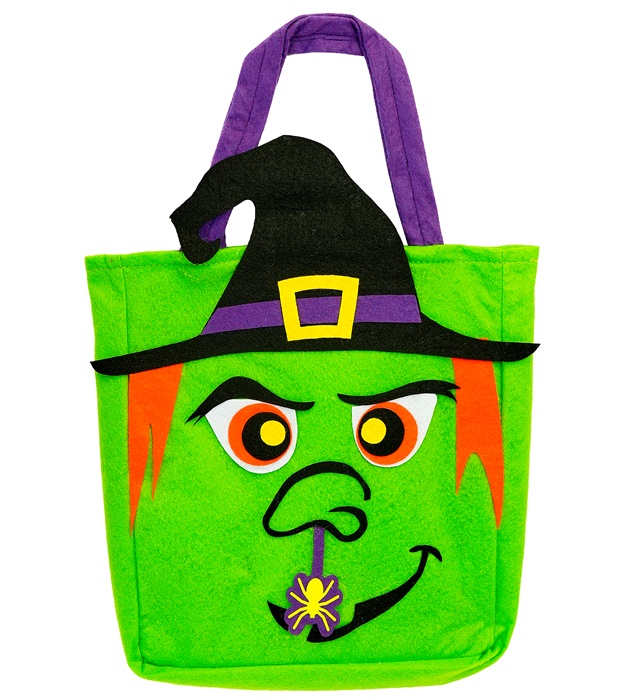 "BAG TRICK OR TREAT WITCH"