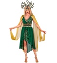 "MEDUSE" (robe, ceinture, broche, coiffe)