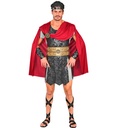 "CENTURION ROMAIN" (tunique, armure avec cape et medailles, bandeau, bracelets, sangles de jambe)