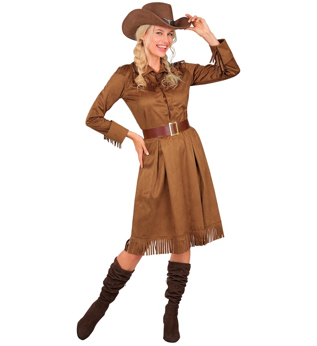 [93499] "COW BOY FEMME" (robe, ceinture) (XS)
