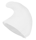 "CHAPEAU DE NAIN BLANC" en tissu rembourré