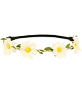 "BANDEAU À FLEURS BLANCHES"