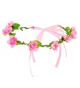"TIARE FLEURS ROSES"