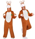"LAPIN EN PELUCHE DOUX" (combinaison à capuche et masque)