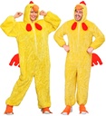 "POUSSIN EN PELUCHE DOUX" (combinaison à capuche et masque)