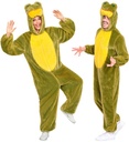 "GRENOUILLE EN PELUCHE DOUX" (combinaison à capuche et masque)