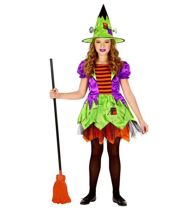 "SORCIERE MONSTRE" (robe, chapeau)