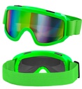 "LUNETTES APRÈS-SKI PARTY HIVER FESTIVAL VERT FLUORESCENT"