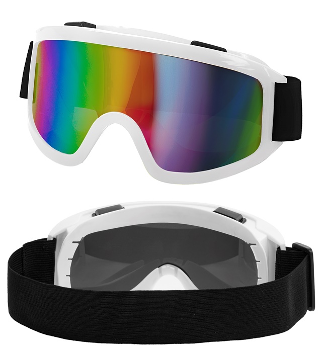[01734] "LUNETTES APRÈS-SKI PARTY HIVER FESTIVAL BLANC"