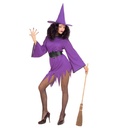 "SORCIERE" (robe, ceinture, chapeau)