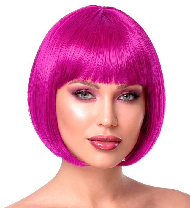 "PERRUQUE VIOLETTE BOB" en sachet